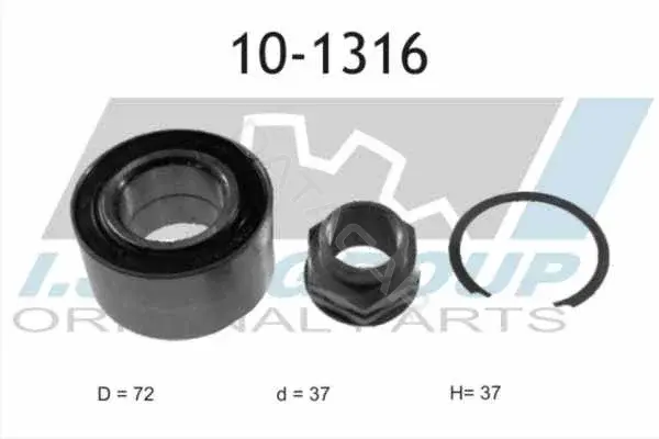 Подшипник ступицы IJS GROUP 10-1316