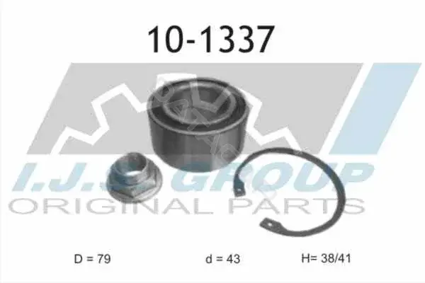 Подшипник ступицы IJS GROUP 10-1337