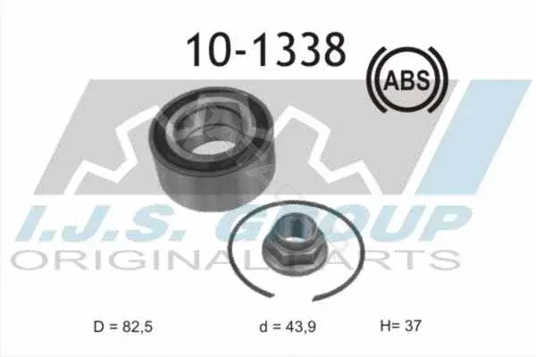 Подшипник ступицы IJS GROUP 10-1338
