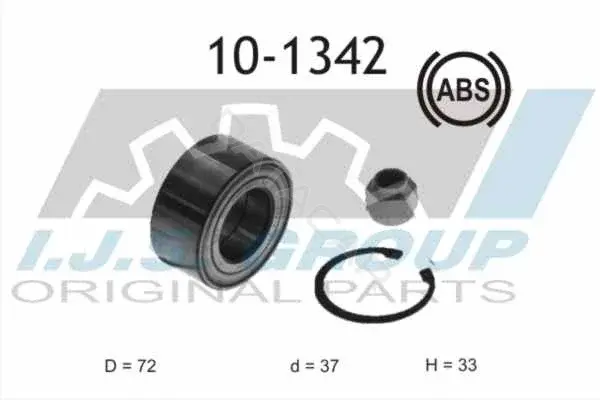 Подшипник ступицы IJS GROUP 10-1342