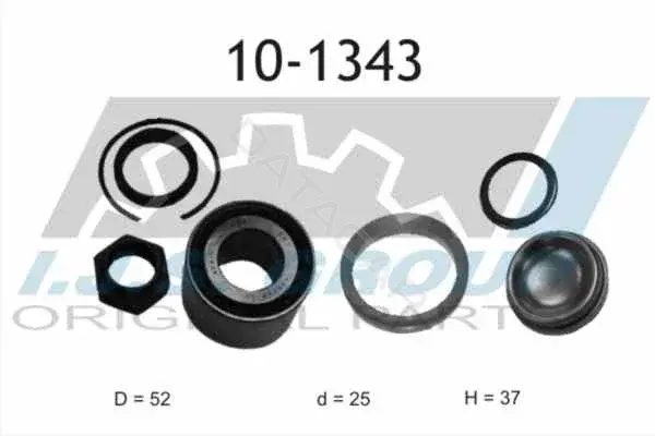 Подшипник ступицы IJS GROUP 10-1343