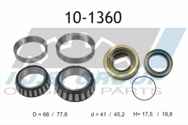 Подшипник ступицы IJS GROUP 10-1360