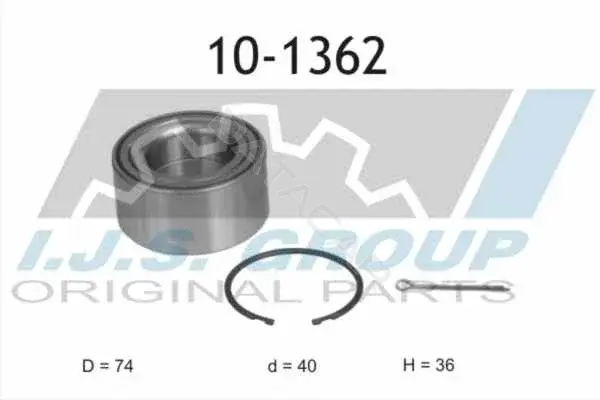 Подшипник ступицы IJS GROUP 10-1362