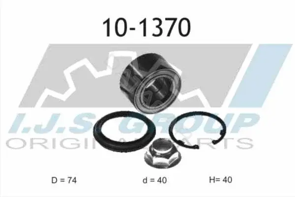 Подшипник ступицы IJS GROUP 10-1370
