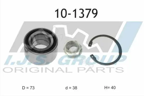 Подшипник ступицы IJS GROUP 10-1379