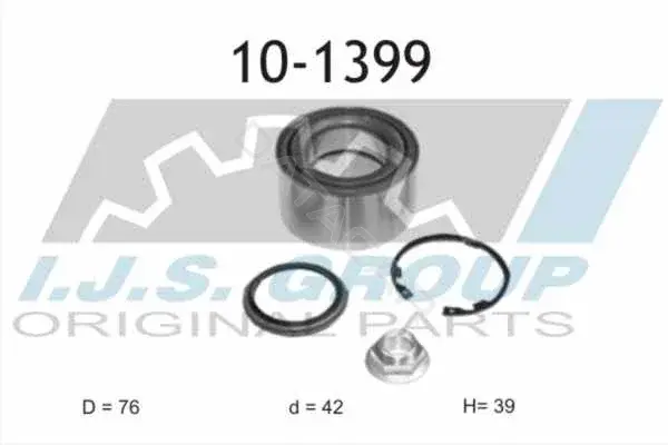 Подшипник ступицы IJS GROUP 10-1399