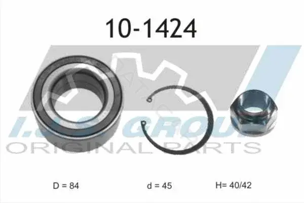 Подшипник ступицы IJS GROUP 10-1424