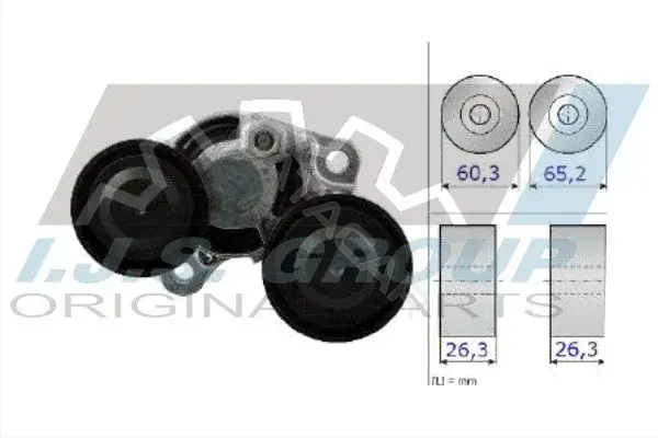 Натяжитель ремня генератора IJS GROUP 93-1288