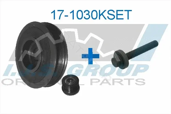 Шкив коленвала IJS GROUP 17-1030KSET
