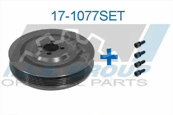 Шкив коленвала IJS GROUP 17-1077SET