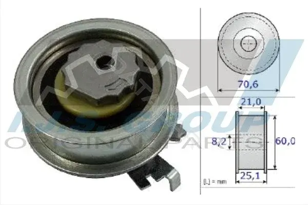 Натяжной ролик ГРМ IJS GROUP 93-1871
