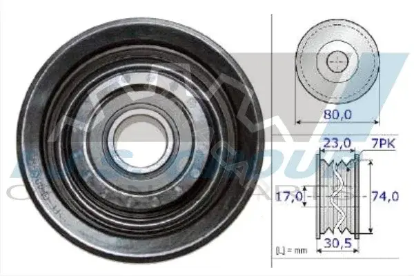 Натяжной ролик ГРМ IJS GROUP 93-2105