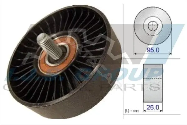 Натяжной ролик ГРМ IJS GROUP 93-2135