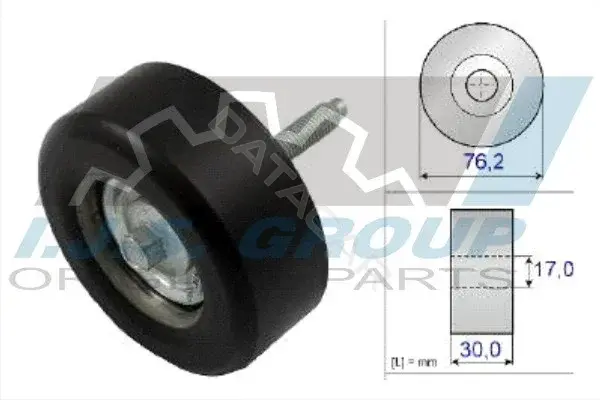 Натяжной ролик ГРМ IJS GROUP 93-2140
