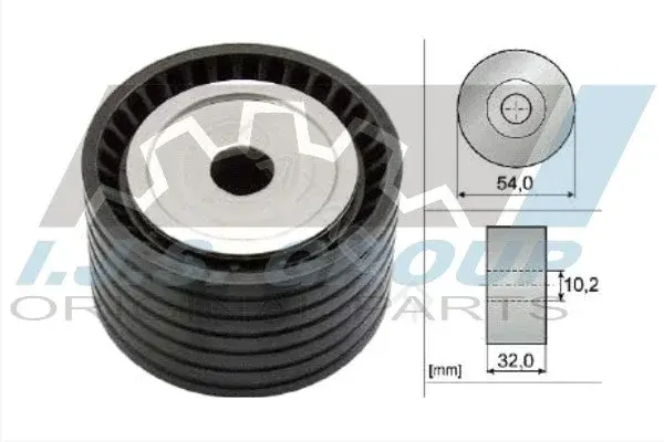 Натяжной ролик ГРМ IJS GROUP 93-1236