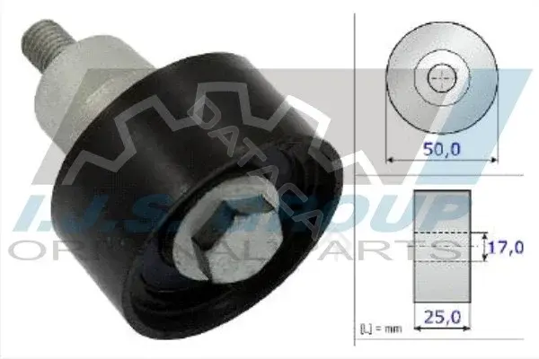 Натяжной ролик ГРМ IJS GROUP 93-2178