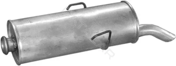 Глушитель выхлопных газов POLMOSTROW 04.42
