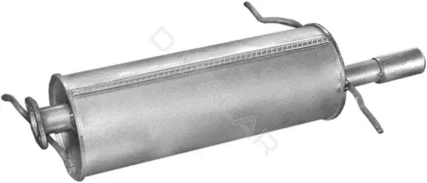 Глушитель выхлопных газов POLMOSTROW 12.01