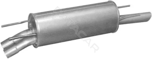 Глушитель выхлопных газов POLMOSTROW 17.606