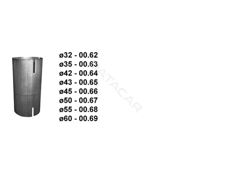 Крепление глушителя POLMOSTROW 00.65