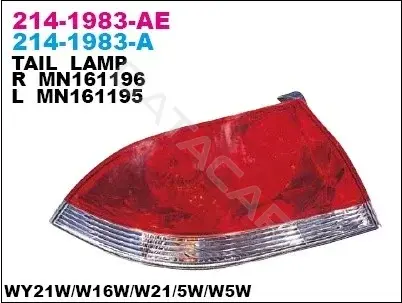 Фары DEPO 214-1983L-AE
