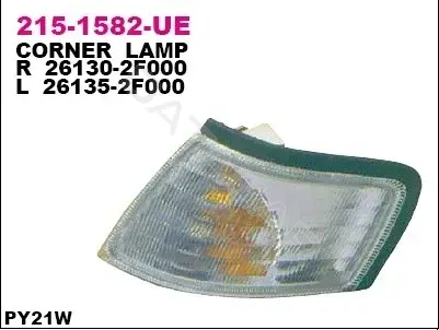 Поворотник DEPO 215-1582R-UE