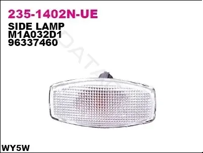 Поворотник DEPO 235-1402N-UE