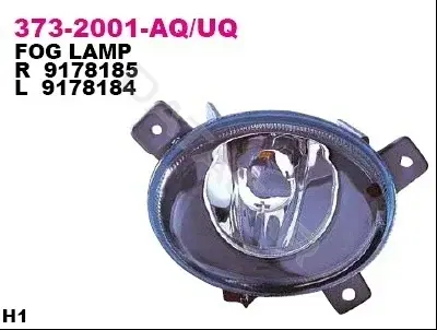 Противотуманные фары DEPO 373-2001R-UQ