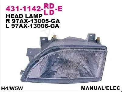 Фары DEPO 431-1142L-LD-E