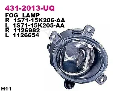 Противотуманные фары DEPO 431-2013L-UQ