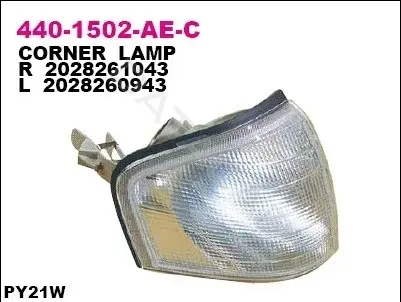 Поворотник DEPO 440-1502R-WE-C