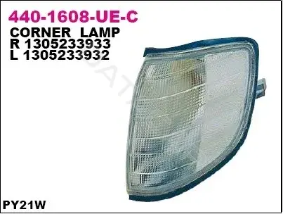 Поворотник DEPO 440-1608L-UE-C