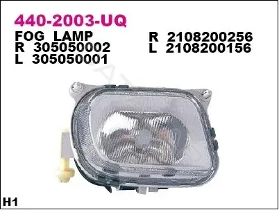 Противотуманные фары DEPO 440-2003R-UQ