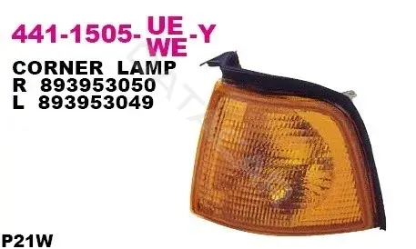Поворотник DEPO 441-1505L-UE-Y