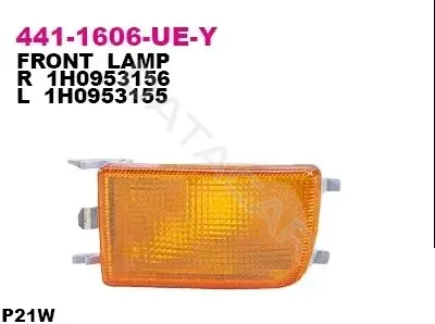 Поворотник DEPO 441-1606L-UE-Y