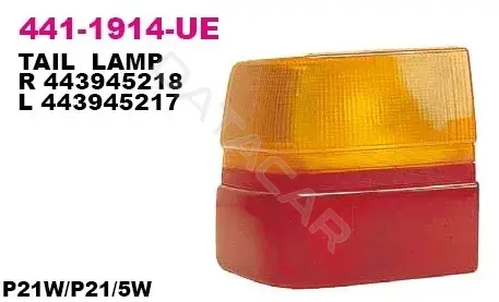 Задние фонари DEPO 441-1914R-UE