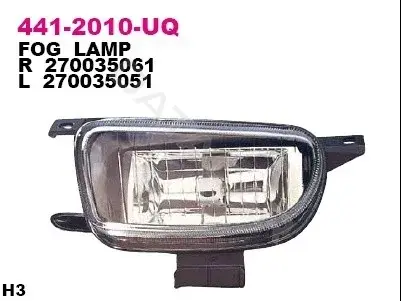 Противотуманные фары DEPO 441-2010R-UQ