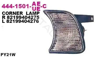 Поворотник DEPO 444-1501L-UE-C