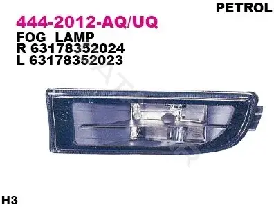 Противотуманные фары DEPO 444-2012L-UQ