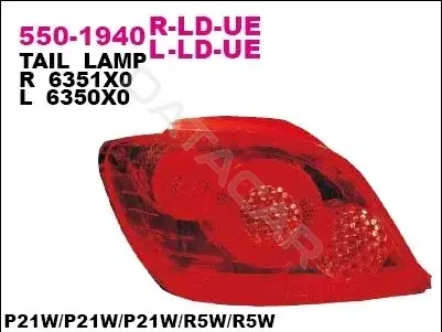 Задние фонари DEPO 550-1940R-LD-UE