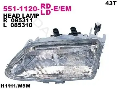 Фары DEPO 551-1120L-LD-E