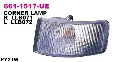 Поворотник DEPO 661-1517R-UE