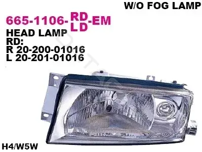 Фары DEPO 665-1106R-LD-EM