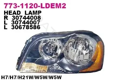 Фары DEPO 773-1120L-LDEM2