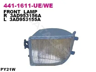 Поворотник DEPO 441-1611L-UE