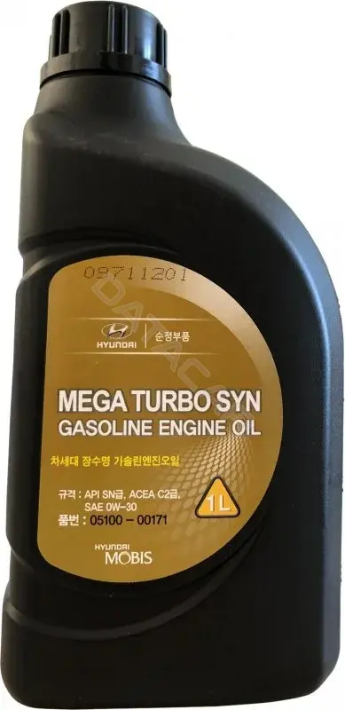 Масло моторное HYUNDAI/KIA/MOBIS 05100-00171