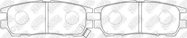 Тормозные колодки NiBK PN3280