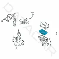Воздушный фильтр HYUNDAI/KIA/MOBIS 28113H8100