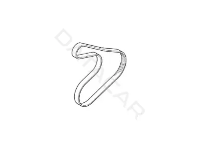 Ремень ручейковый HYUNDAI/KIA/MOBIS 252122B120