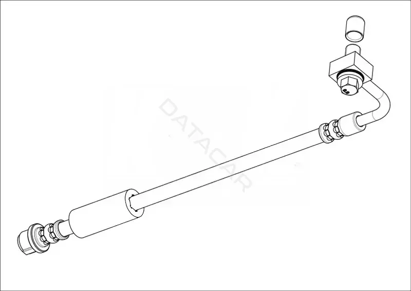 Тормозные шланги K&K FT1927